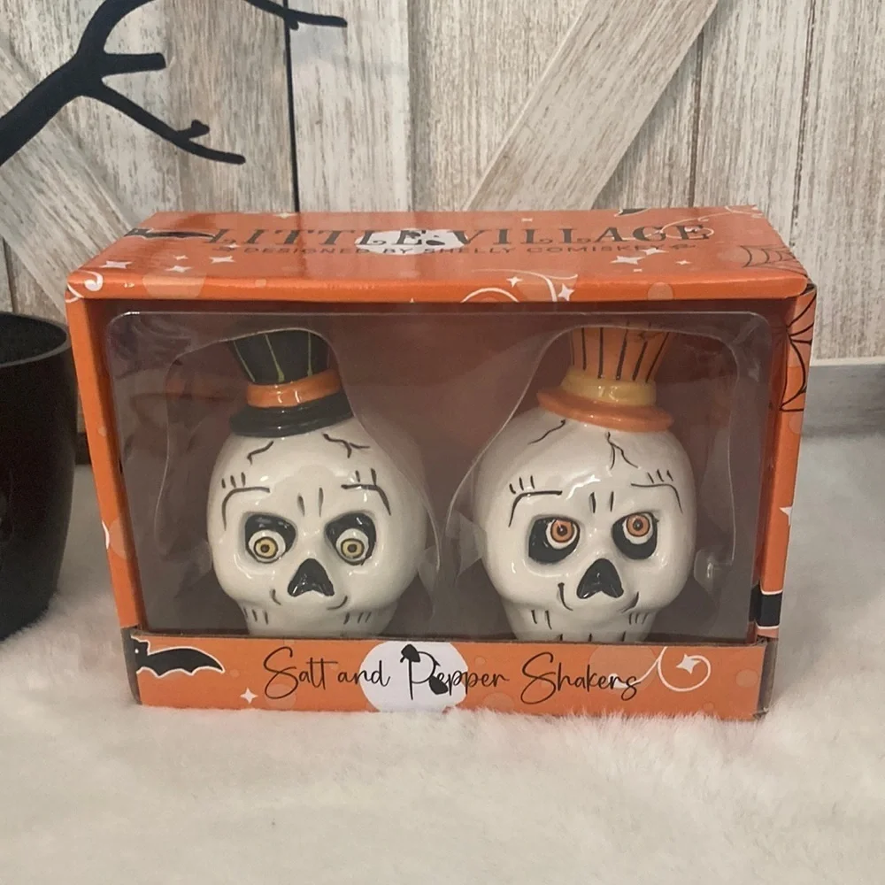 Transpac Halloween Skeleton Shakers